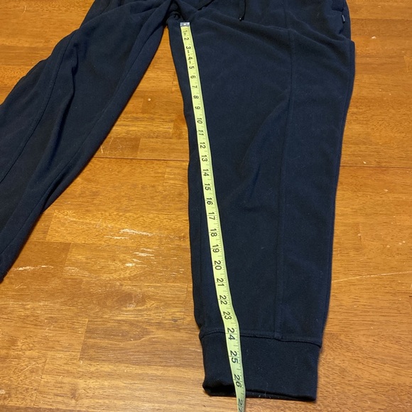 Mondetta Womens Size M Black Fleece Joggers Leggings Pants Cozy Elastic Waist - Picture 10 of 10